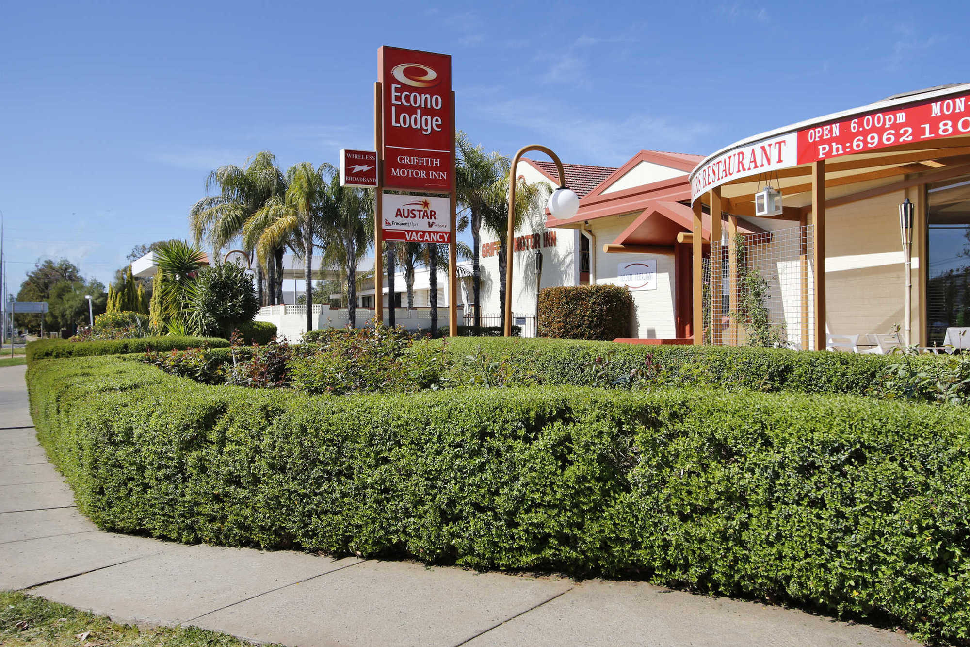 Econo Lodge Griffith Motor Inn Екстериор снимка